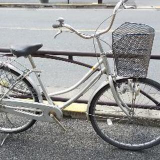 ◆お安めリサイクル自転車・26インチ・点検済み・シルバー