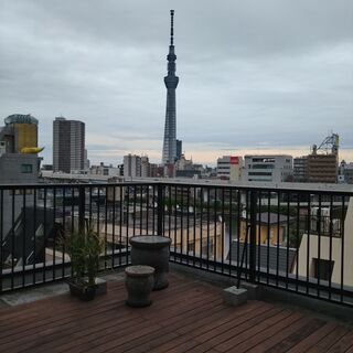 屋上時間貸し　レンタルスペース・場所  浅草駅徒歩３分 - 短期賃貸