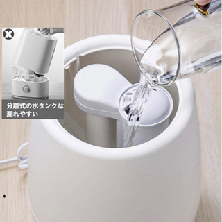 【新品未使用】加湿機 上から給水 4.5L 大容量 知能恒湿3段階ミスト量調整 空気清浄 空焚き防止機能 静音 42時間の長時間連続稼働 アロマ対応 乾燥対策 家庭/オフィス/学校/幼稚園などに適用の画像