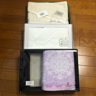 新品未使用　バスタオル　3点