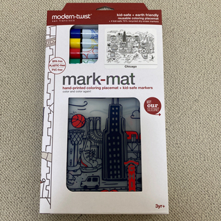 新品未使用　お食事用ベビープレースマット(Chicago)の画像
