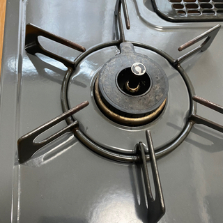 リンナイ　ガスコンロ　グリル付き　ホース付き　KGM33NDGの画像