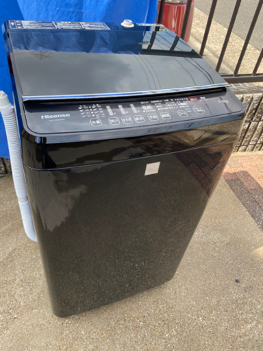 お薦め品‼️分解洗浄済み‼️ガラストップ‼️ハイセンス洗濯機5.5kg 2016年