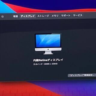【iMac(Retina 4K,21.5-inch,2019)】【1TB SATA HDD】(管理番号:2400011083142)の画像
