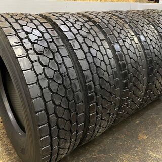 札幌発 引取OK 未使用 BS RETREAD 265/70R19.5 140/138J 19.5インチ トラックタイヤ 再生タイヤ ミックスタイヤ 6本　(JR33)クレジットカード QRコード決済可能
