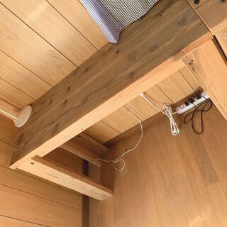 オーダーした古材デスク