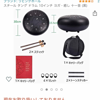 スチールドラム11音の画像