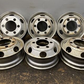 トラックホイール TOPY DM2H 17.5X6.00 135-9CS x3 135-9CS VL x3 17.5インチ 6本 6HPCD222.25+135 4t車 コンドル等　(VHK272) ストアクレジットカード QRコード決済可能