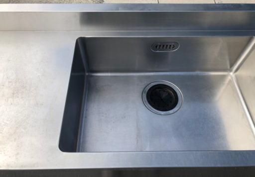⭐︎中古品　1槽水切付シンク　1800×600×800mm 厨房機器⭐︎