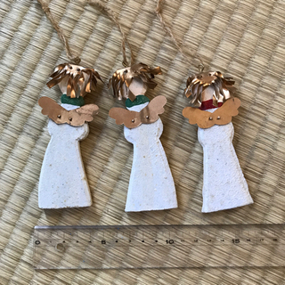 天使のオーナメントの画像