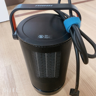 電気ファンヒーター 小型静音