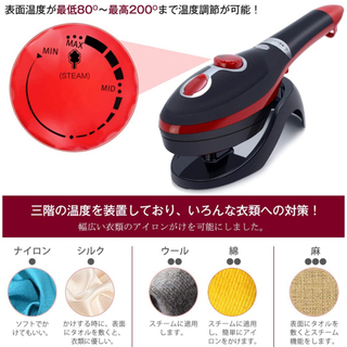 スチームアイロンの画像