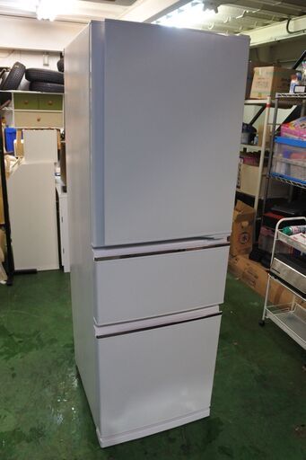 三菱 20年式 MR-CX27E-W 272L 3ドア 冷蔵庫 自動製氷機能 ファミリータイプ エリア格安配達 10*11