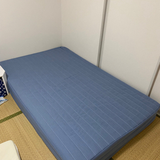 ニトリマットレス　セミダブル　カバー付き　中古品