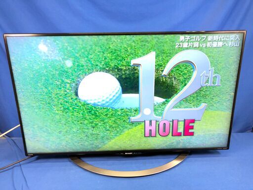 【動作保証あり】SHARP AQUOS 2017年 LC-40U45 4K対応 40V型 液晶テレビ【管理KRT176】
