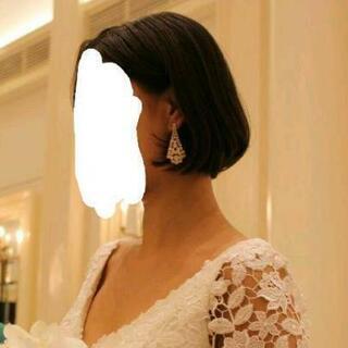 結婚式　大ぶり　イヤリング　ウェディング　ゴージャスの画像