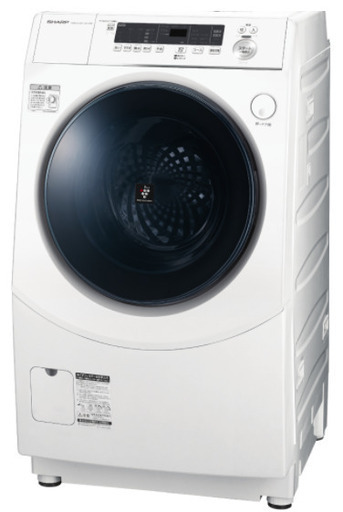 【SHARP・洗濯乾燥機】ES-H10E（洗濯10Kg,乾燥6Kg）