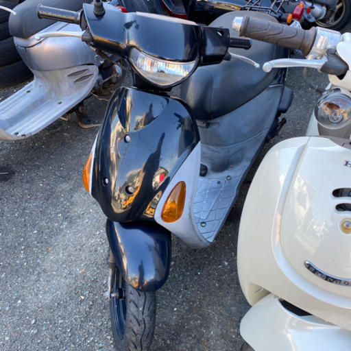 SUZUKI レッツ4 黒色　4サイクル　セル始動　福岡市南区