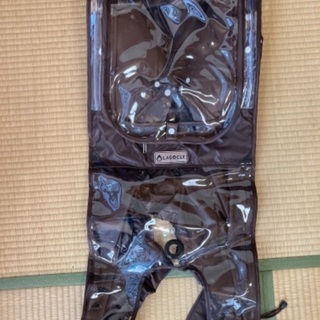 自転車後部座席用レインカバー(ラボクル)の画像