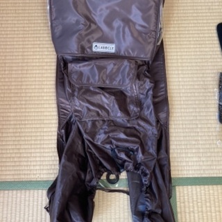 自転車後部座席用レインカバー(ラボクル)の画像