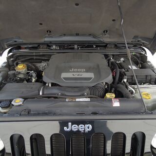 27年 ラングラーアンリミテッド 3.6 サハラ 4WD/黒革シート/ナビ/TV/サイドカメラ/バックカメラ/ETC/79,410kmの画像