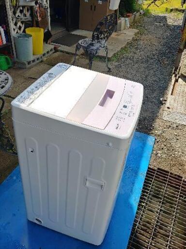 洗濯機　4.5キロ 2016年式　単身者様用。