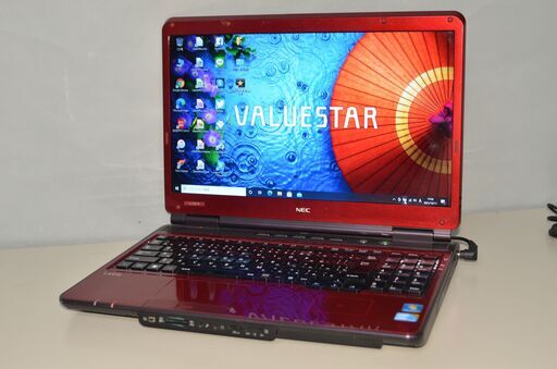 中古ノートパソコン Windows10+office 大容量HDD750GB NEC LL750/B 高速 i5-450M/メモリ4GB/15.6インチ/ブルーレイ/HDMI/便利なソフト