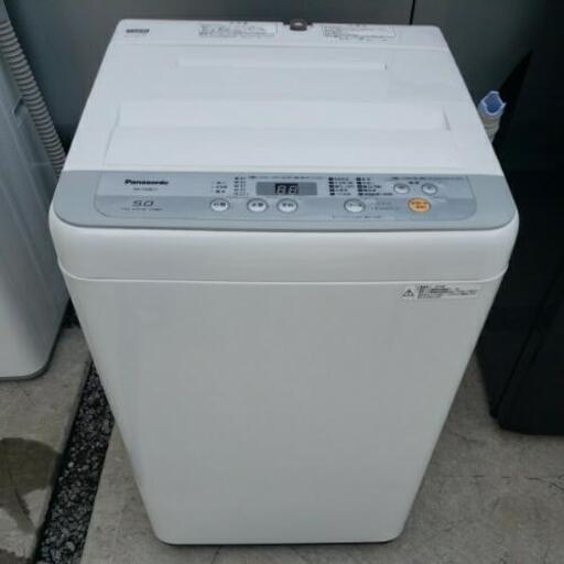 ☆美品☆Panasonic パナソニック 洗濯機　NA-F50B11 ビッグウェーブ洗浄 5.0㎏　2018年製 直接引取大歓迎！