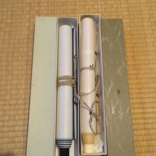 【引き取り限定】無地 掛け軸 2つ