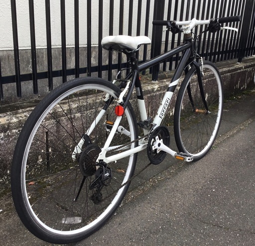 クロスバイク ホワイト／ブラック フェラーリ ferarriフェラーリ