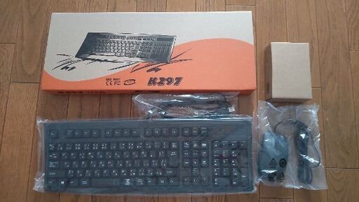 フリマで売れましたありがとうございました(*vv)新品未使用　キーボードとマウス　セットで