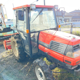 クボタトラクターGL260グランデルエアコンキャビンロータリー付き. 4WD. Kubota Tractor GL 260 Grandelの画像