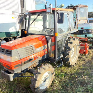 クボタトラクターGL260グランデルエアコンキャビンロータリー付き. 4WD. Kubota Tractor GL 260 Grandelの画像