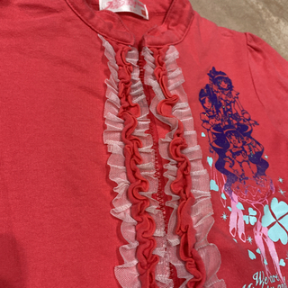 ヒーリングっどプリキュア フリル付き 長袖トップストレーナー 100㎝ の画像