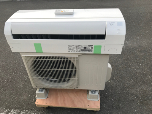 ①MITSUBISHI　三菱　2.2kwルームエアコン　MSZ-GV2220-W 2021年製