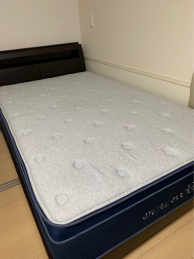 ニトリ セミダブルベッド ベッドフレーム マットレス セット