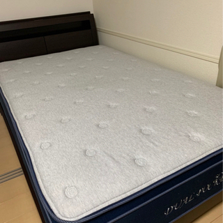 ニトリ セミダブルベッド ベッドフレーム マットレス セット