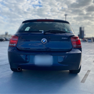 BMW 116i 車検令和4年3月　ディープシーブルー　60,700km 大阪の画像