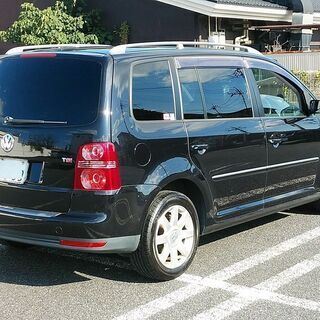 ★車検たっぷりR4/12★VWゴルフ トゥーラン★TSIハイライン★ツインチャージャー★HDDナビ★純正アルミ他の画像