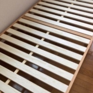 掲載期間限定　シングルベッド　すのこ