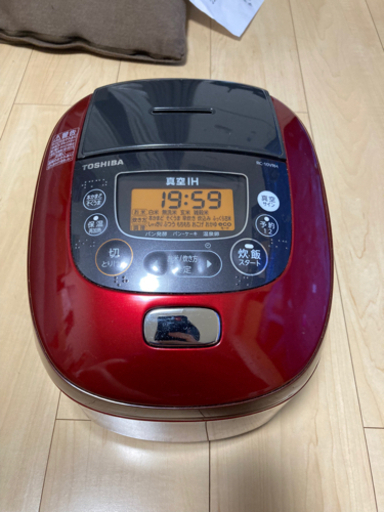 【受付終了】炊飯器　東芝製