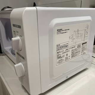 【取引交渉中】山善　電子レンジ　JRB-177(WH)5の画像
