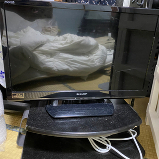 SHARPテレビ台付テレビ