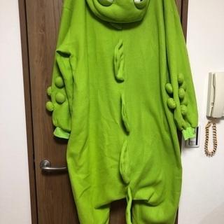 ★ハロウィンに★ガチャピン　着ぐるみの画像