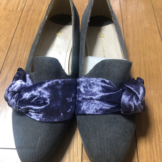 ローパンプス　【ダークグレー】
