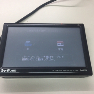 ジャンク ゴリラSDDポータブリナビ NV-LB50DTの画像