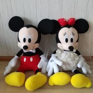 ★ミッキー★ミニー★BIG！ぬいぐるみ