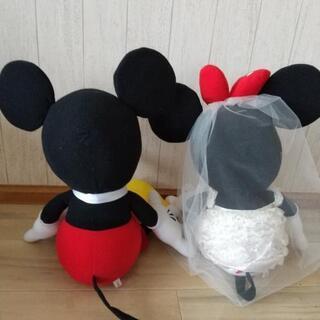 ★ミッキー★ミニー★BIG！ぬいぐるみの画像