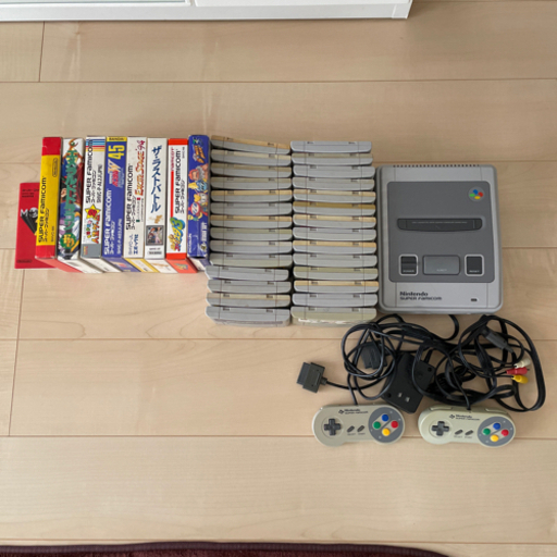 （取引完了）断捨離中　スーパーファミコン　セット