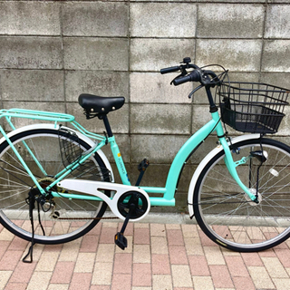 タマコシ　フローレンス　26インチ　変速ギア付き自転車